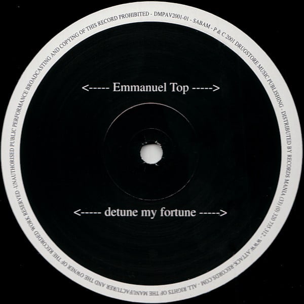 Emmanuel Top – Detune My Fortune / Binary Society