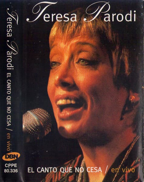 Teresa Parodi — El Canto Que No Cesa / En Vivo