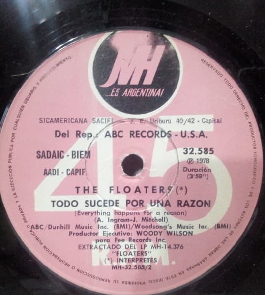 The Floaters — Flotando = Float On /Todo Ocurre Por Una Razón = Everything Happens For A Reason