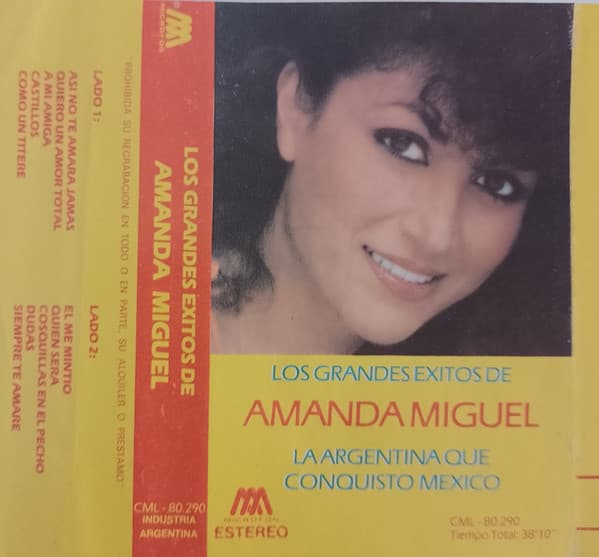 Amanda Miguel — Los Grandes Éxitos De Amanda Miguel