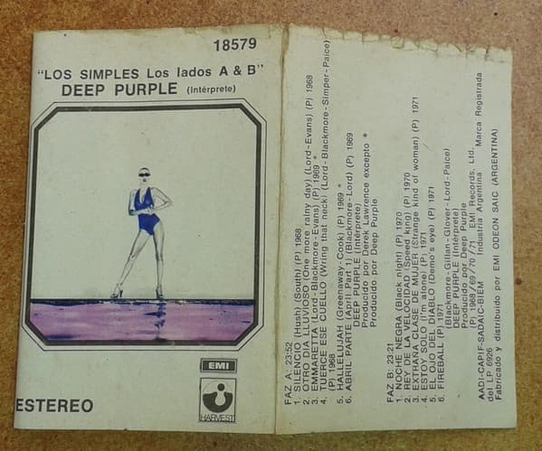 Deep Purple — Los Simples Los Lados A & B
