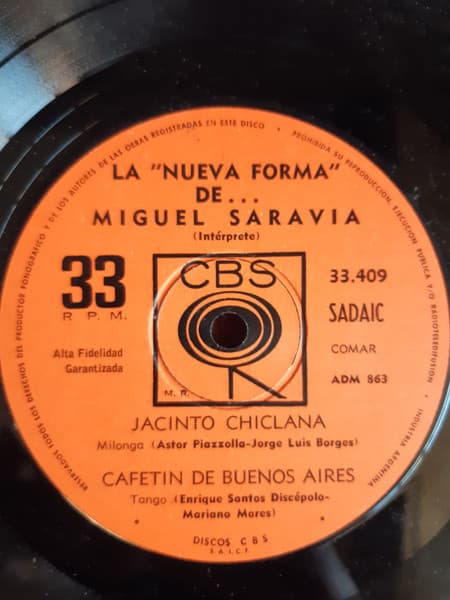 Miguel Saravia — La "Nueva forma" De... Miguel Saravia