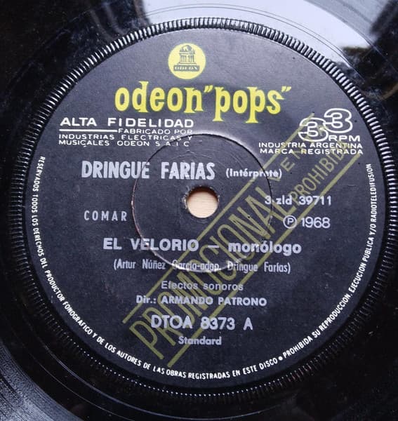 Dringue Farias — El Velorio - Monologo