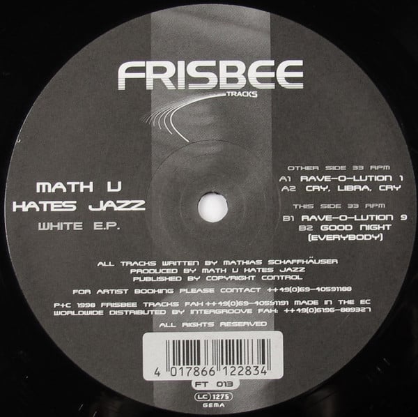 Math U Hates Jazz – White E.P.
