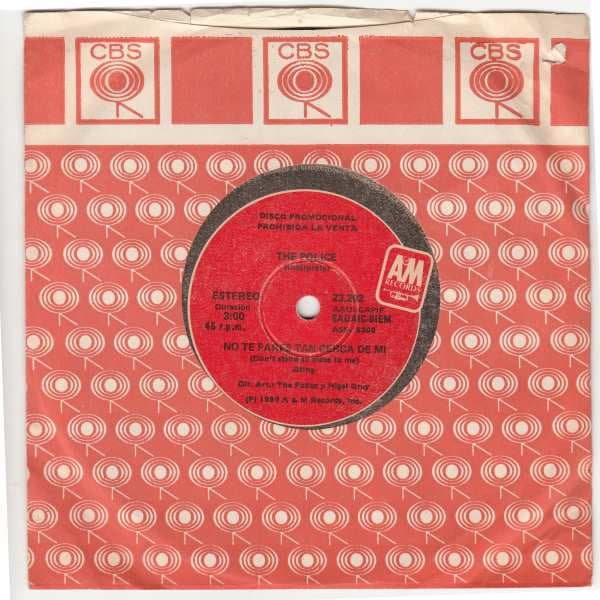 The Police — No Te Pares Tan Cerca De Mi = Don't Stand So Close To Me