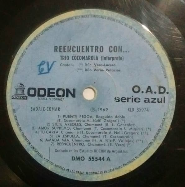 Trío Cocomarola — Reencuentro Con...