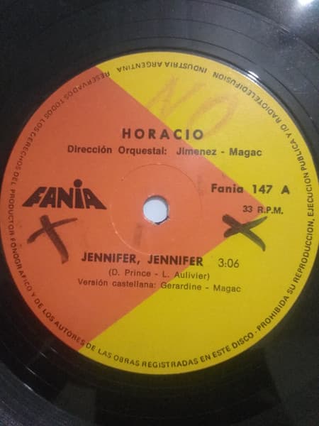 Horacio — Jennifer, Jennifer