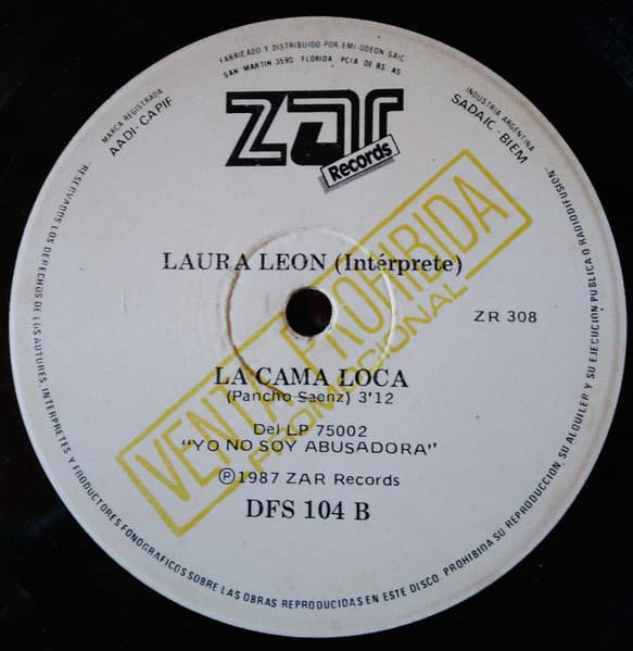 Laura León — Yo No Soy Abusadora / La Cama Loca