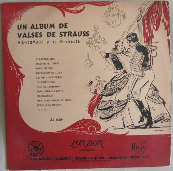 Mantovani Y Su Orquesta — Un Album de Valses de Strauss