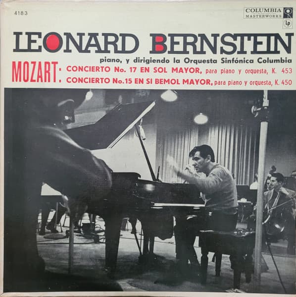 Mozart & Leonard Bernstein & Orquesta Sinfonica Columbia — Concierto No. 17 / Concierto No. 15