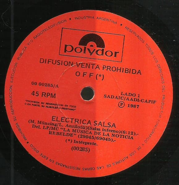 Off & Viktor Lazlo — Electrica Salsa / Perdedora