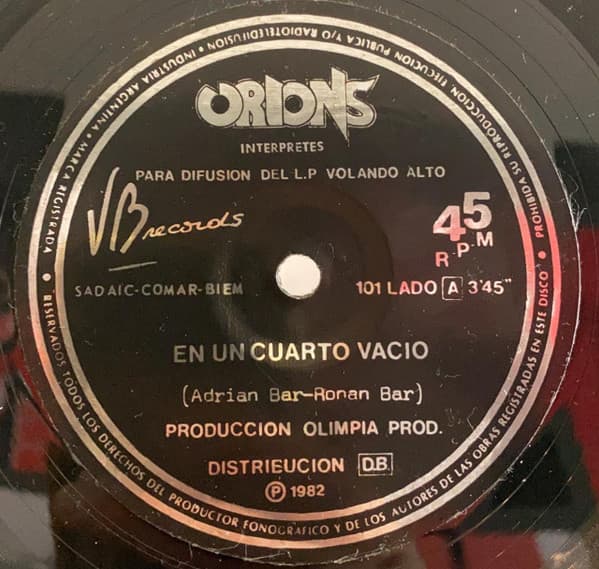Orions — En Un Cuarto Vacio