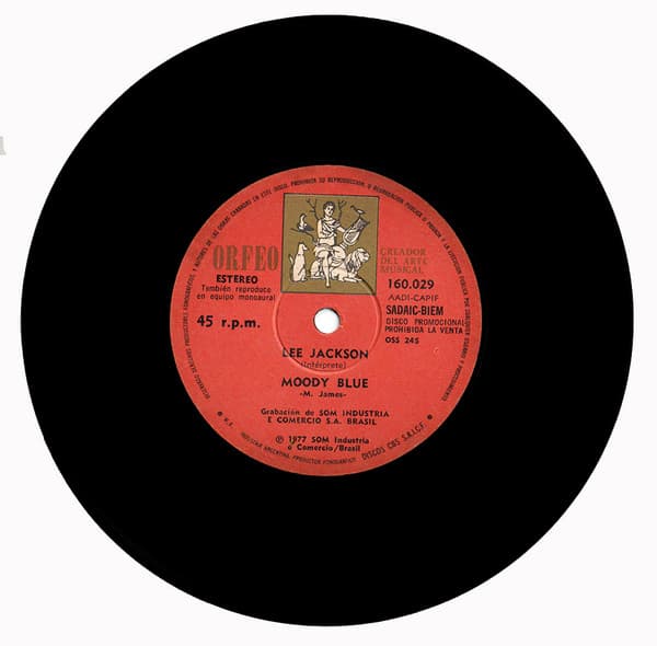 Lee Jackson — Besame Pronto = Kiss Me Quick / Moody Blue