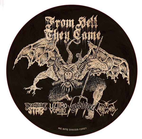 Deathlike Stab & Último Vómito & Hëllstrike & Toxic Goat — From Hell They Came