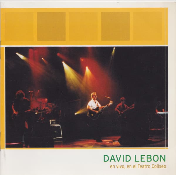 David Lebon — En Vivo En El Teatro Coliseo