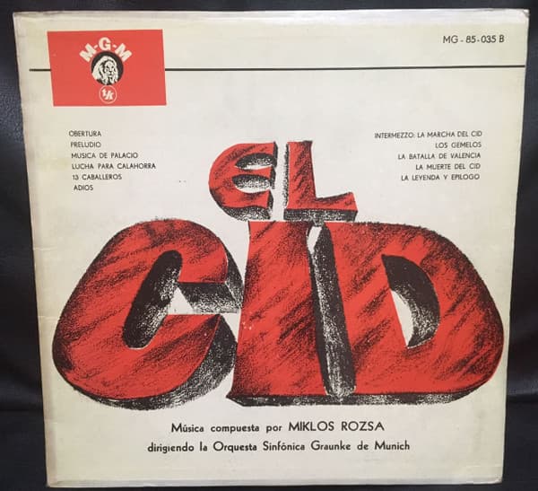 Miklós Rózsa — El Cid