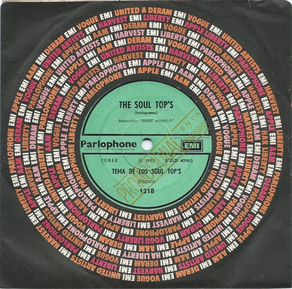 The Soul Top's — Tema De Los Soul Top's / Obsesivo