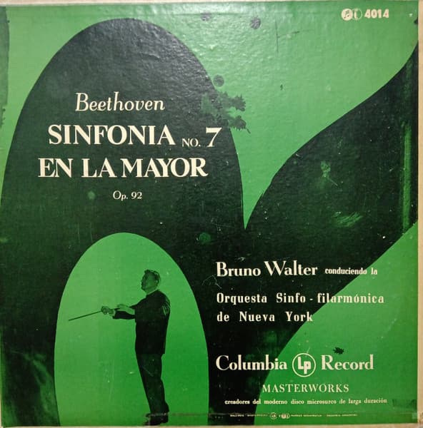 Beethoven & Bruno Walter & Orquesta Sinfo-Filarmónica De Nueva York — Sinfonía Nº 7 En La Mayor, Op. 92