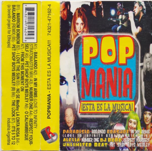 Various — Popmania - Esta Es La Musica !!!
