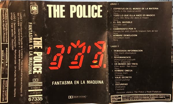 The Police — Fantasma En La Maquina = Ghost In The Machine