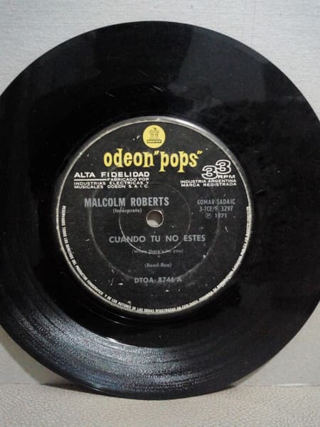 Malcolm Roberts — Cuando Tu No Estés = When There's No You