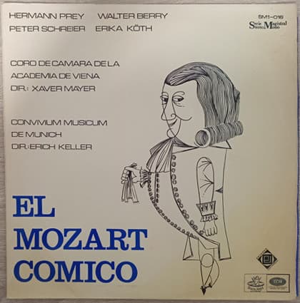 Mozart & Erika Köth & Peter Schreier & Hermann Prey & Walter Berry & Convivium Musicum Of Munich & Erich Keller & Vienna Akademie Kammerchor & Xaver Mayer — El Mozart Comico