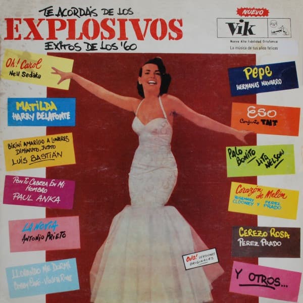 Various — Te Acordás De Los Explosivos Exitos De Los '60