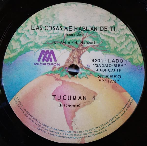 Tucuman 4 — Las Cosas Me Hablan De Ti / Toda Una Vida Te Esperare