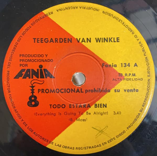 Teegarden Van Winkle — Todo Estara Bien