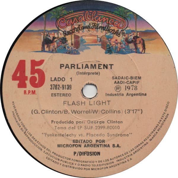 Parliament — Flash Light / Mecete Dulce Carroza (Swing Down, Sweet Chariot)