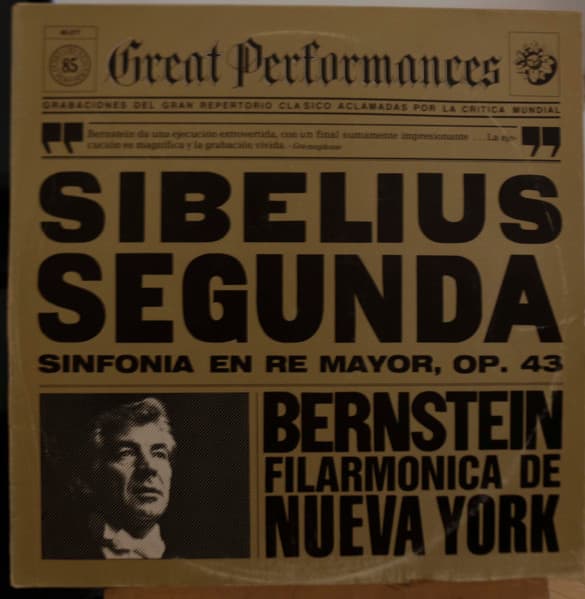 Sibelius & Bernstein & Filarmonica de Nueva York — Sinfonía Nº 2 en re mayor, op 43