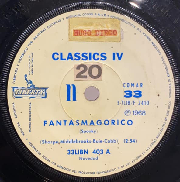 Classics IV — Fantasmagorico = Spooky