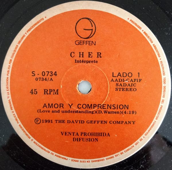 Cher — Amor y Comprensión = Love And Understanding