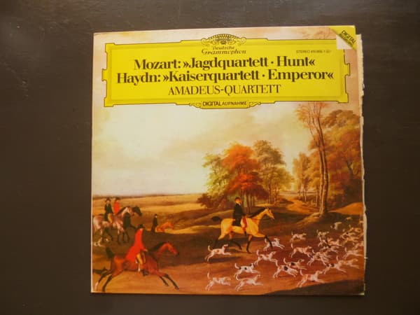Mozart & Haydn & Amadeus-Quartett — Jagdquartett • Hunt / Kaiserquartett • Emperor