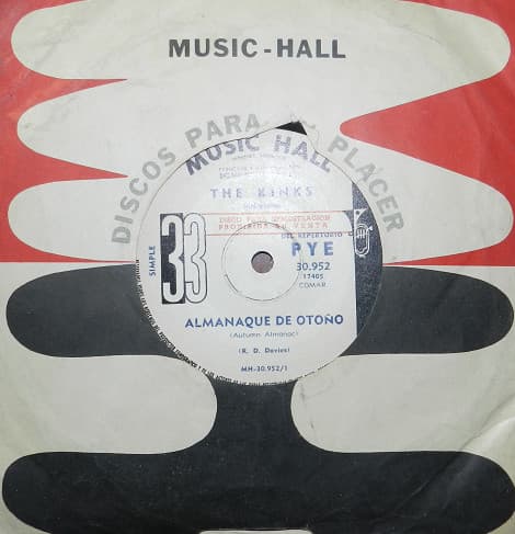 The Kinks — Almanaque De Otoño / David Watts