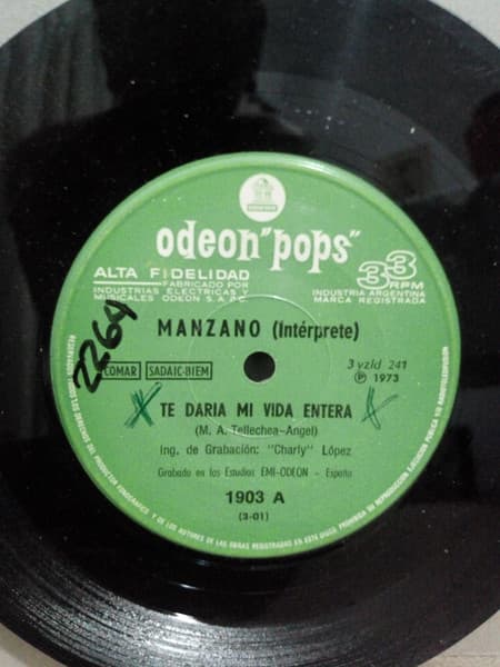 Cris Manzano — Te Daría Mi Vida Entera