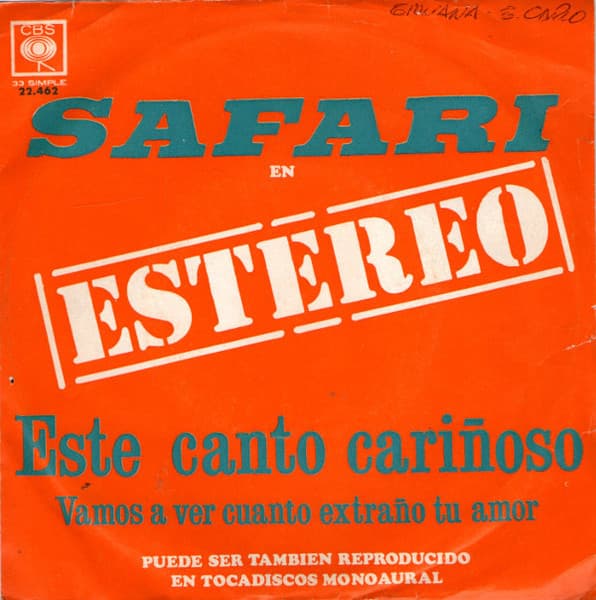 Safari — Este Canto Cariñoso