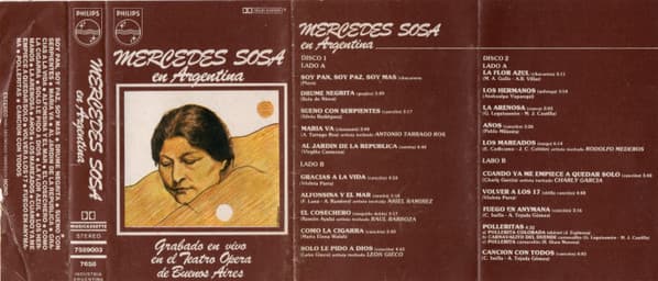 Mercedes Sosa — En Argentina