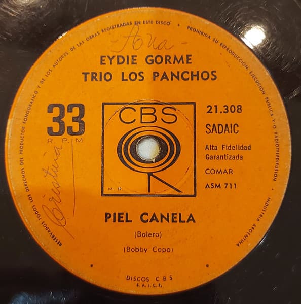 Eydie Gormé & Trio Los Panchos — Piel Canela / Nosotros