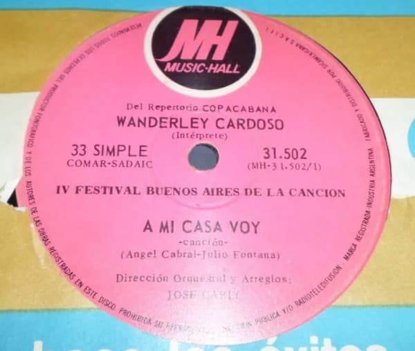 Wanderley Cardoso — A Mi Casa Voy / Las Cosas Pequeñas