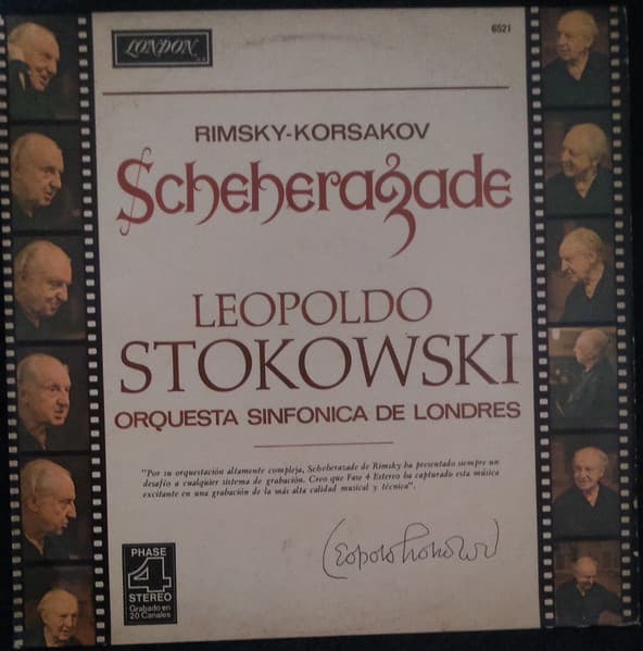 Nikolai Rimsky-Korsakov & Leopold Stokowski & London Symphony Orchestra — Scheherazade