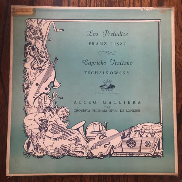 Alceo Galliera & London Philharmonic Orchestra — Los Preludios (Franz Liszt), Capricho Italiano (Pyotr Ilyich Tchaikovsky)