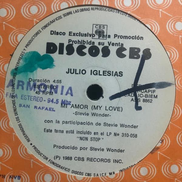 Julio Iglesias — Mi Amor