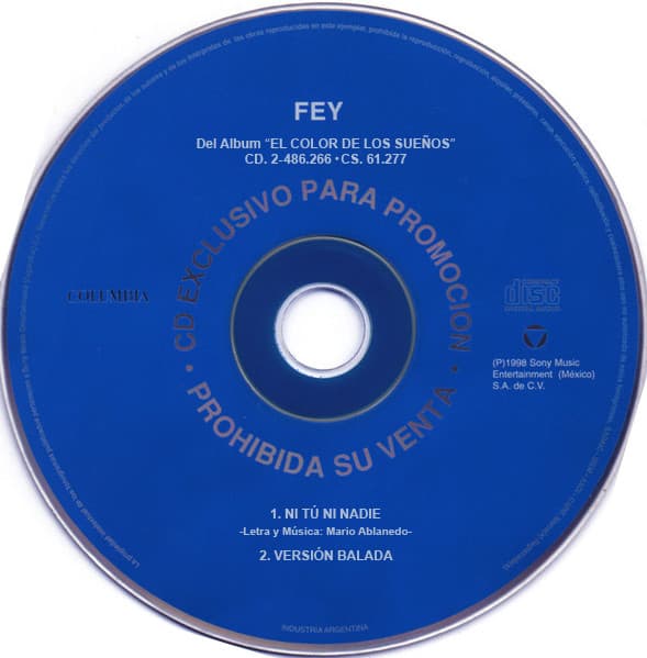 Fey — Ni Tú Ni Nadie (Versión Balada)