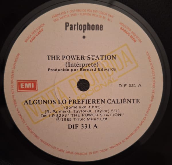 The Power Station — Algunos Lo Prefieren Caliente = Some Like It Hot