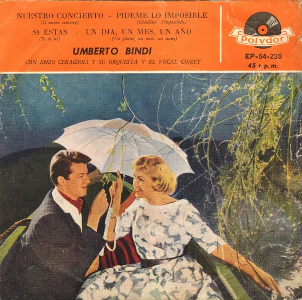 Umberto Bindi & Enzo Ceragioli Y Su Orchesta & Vocal Comet — Nuestro Concierto (Il Nostro Concerto)