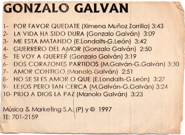 Gonzalo Galván — Gonzalo Galvan