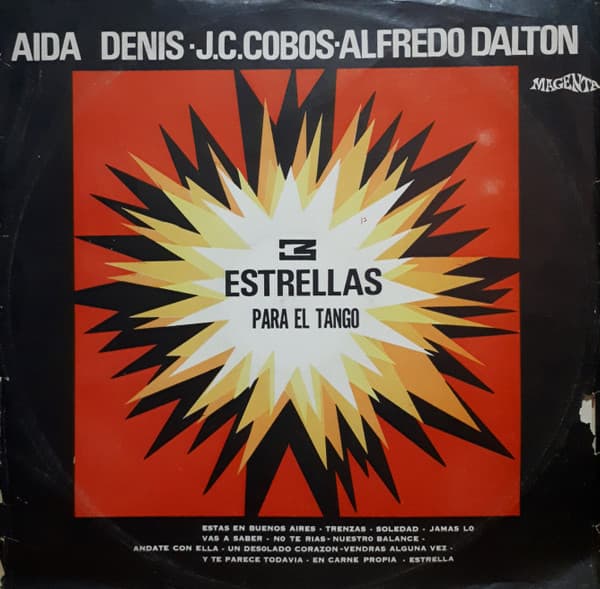 Aida Denis & Juan Carlos Cobos & Alfredo Dalton — Tres Estrellas Para El Tango