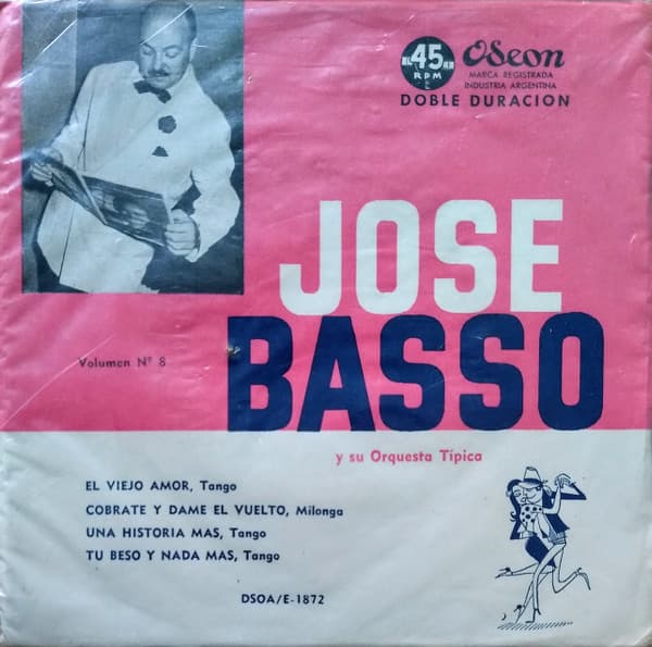 José Basso Y Su Orquesta Típica — Volumen Nº 8