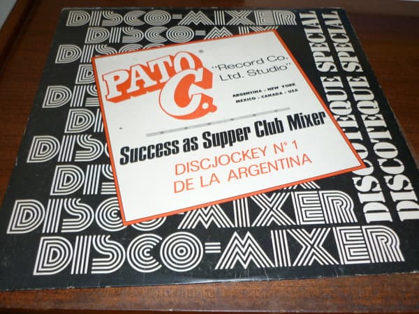 Pato C — Success As Supper Club Mixer